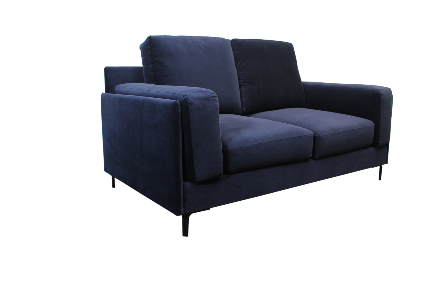 Aubyn 3 Seater Sofa In Dark Blue