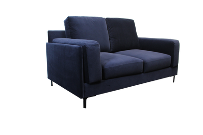 Aubyn 3 Seater Sofa In Dark Blue