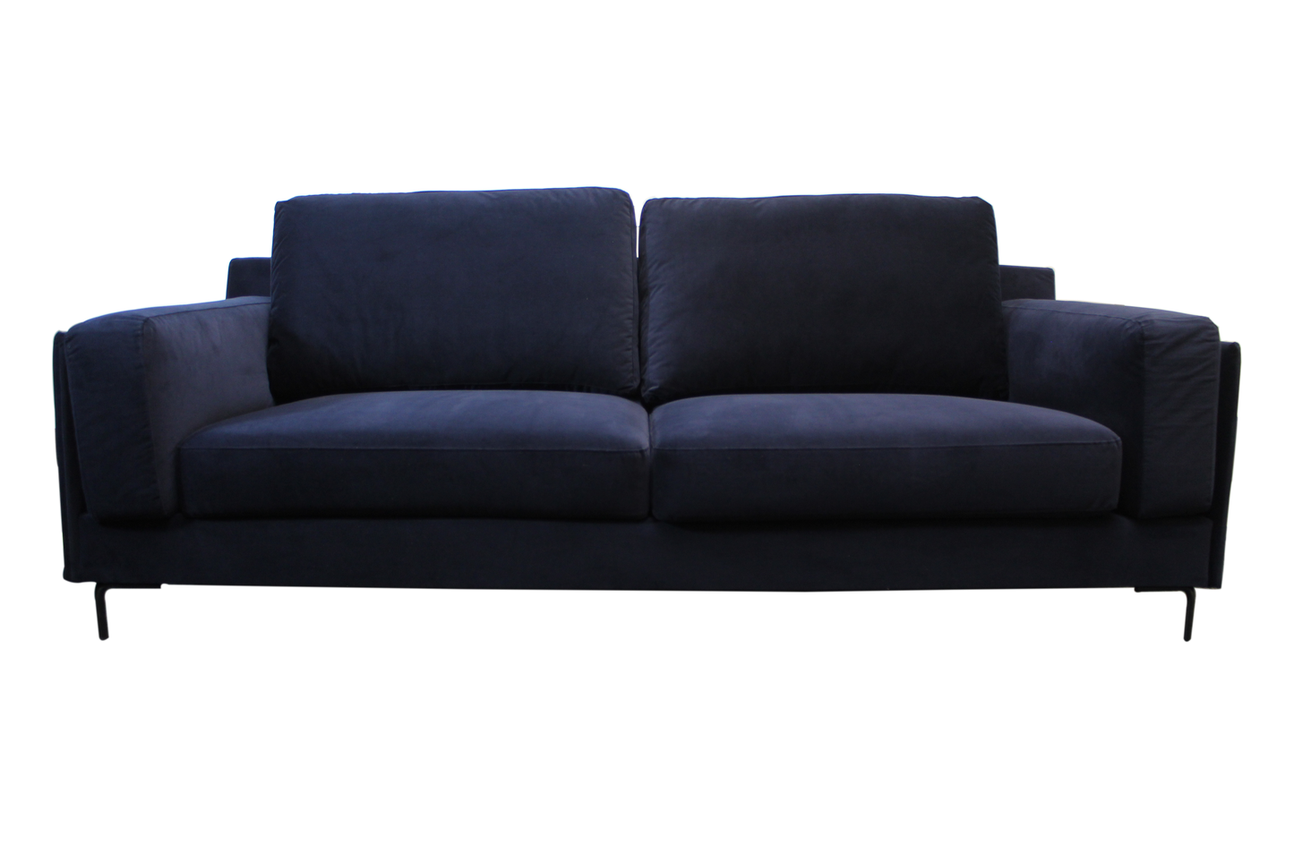 Aubyn 3 Seater Sofa In Dark Blue