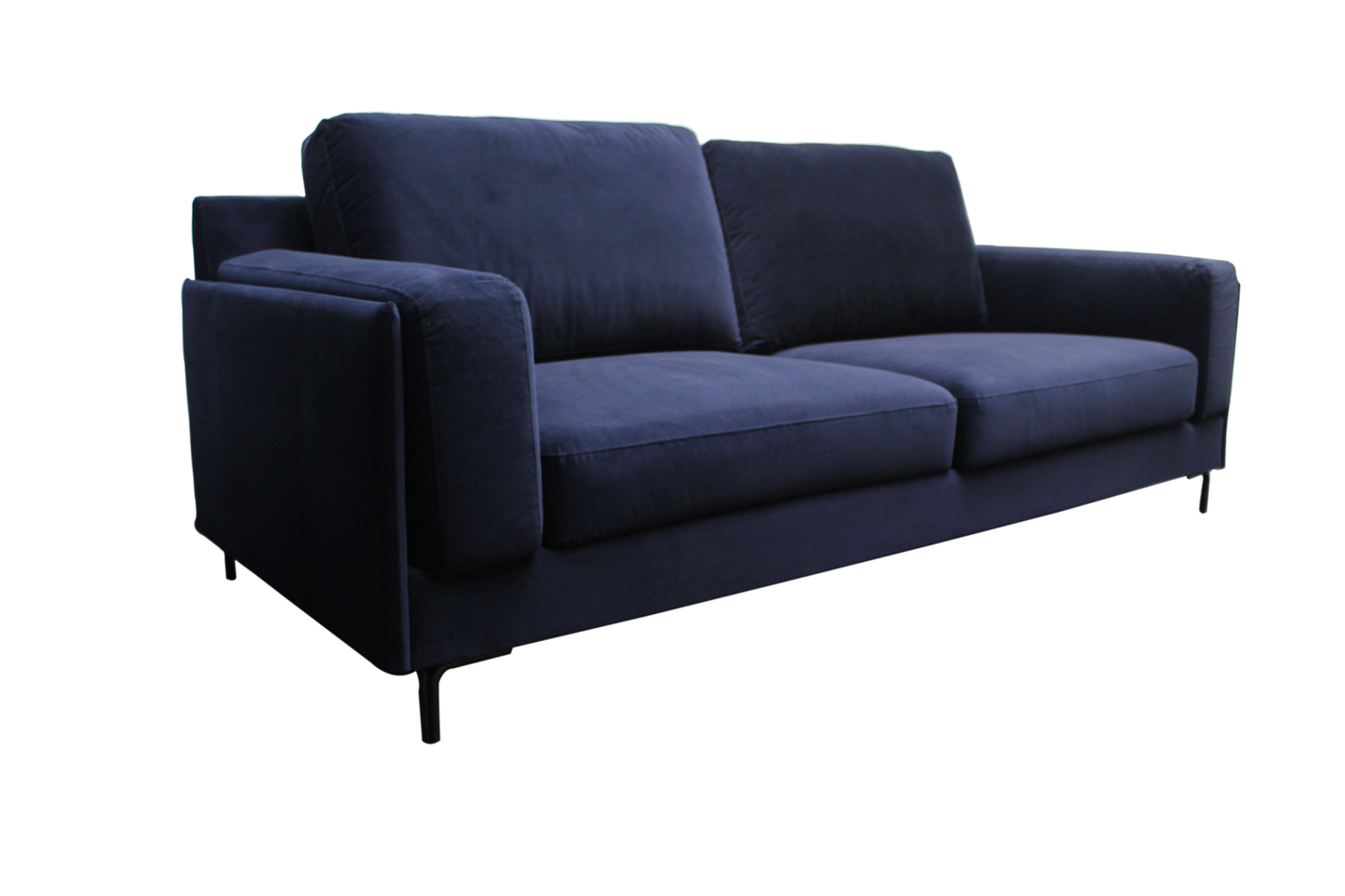 Aubyn 3 Seater Sofa In Dark Blue
