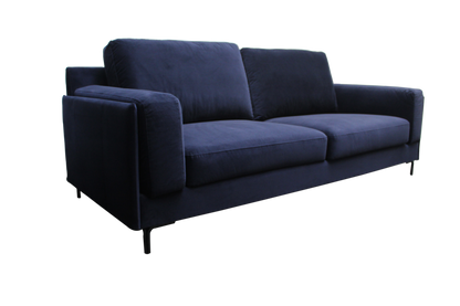 Aubyn 3 Seater Sofa In Dark Blue